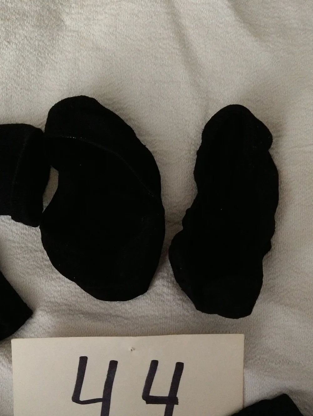 Women's Black No-Show Socks - 6 Pairs
